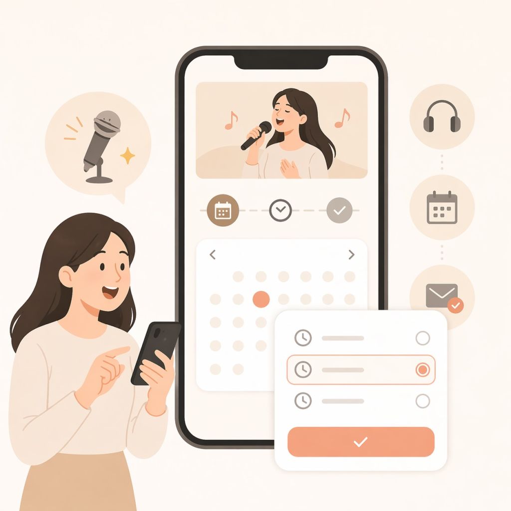 首頁體驗歌唱課線上預約