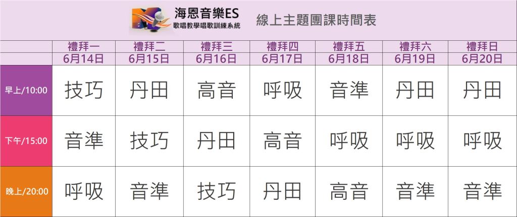 線上歌唱課程視訊團體班基礎歌唱技巧學唱歌練習